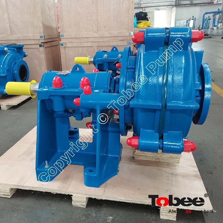 6/4E-AHR Rubber Slurry Pumps with abrasion-resistant liners