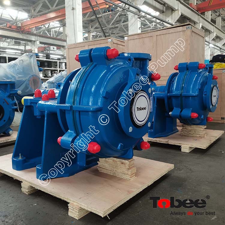6/4E-AHR Rubber Slurry Pumps with abrasion-resistant liners