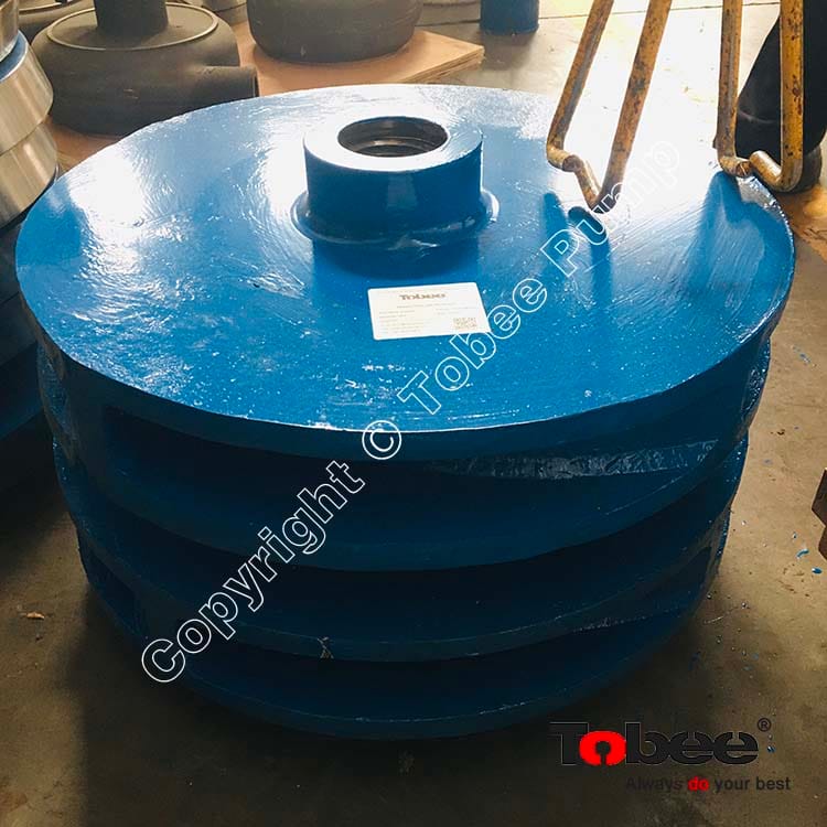 High Efficent Impeller with 4 vanes fit for 8x6E-AH Mining Slurry Pumps