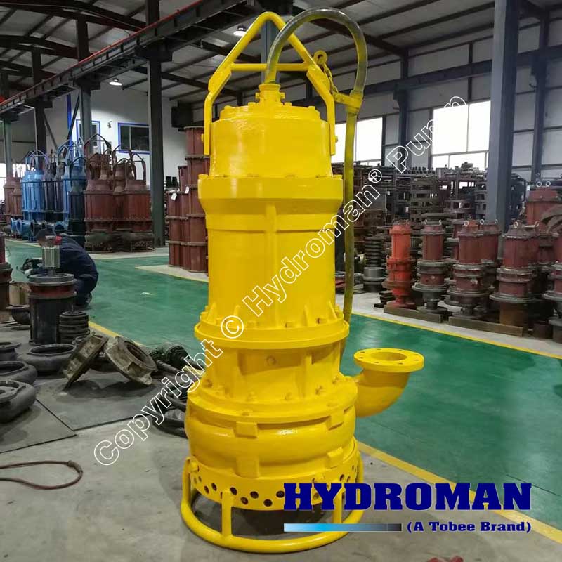 electric submersible slurry sand pump with agitator