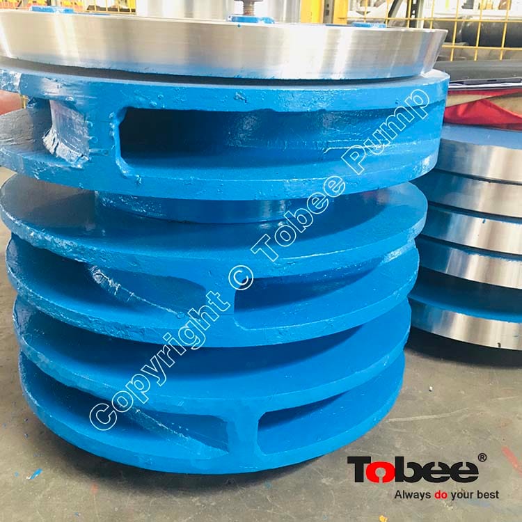 High Efficent Impeller with 4 vanes fit for 8x6E-AH Mining Slurry Pumps