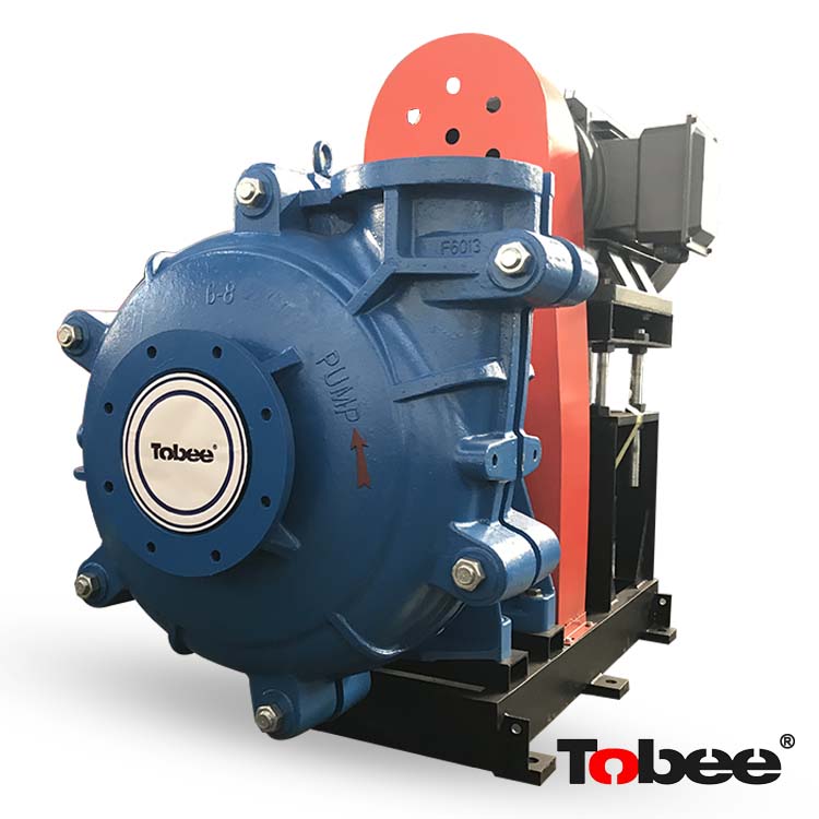 Tobee® 8/6E AH low volume high pressure slurry pump for gold mining