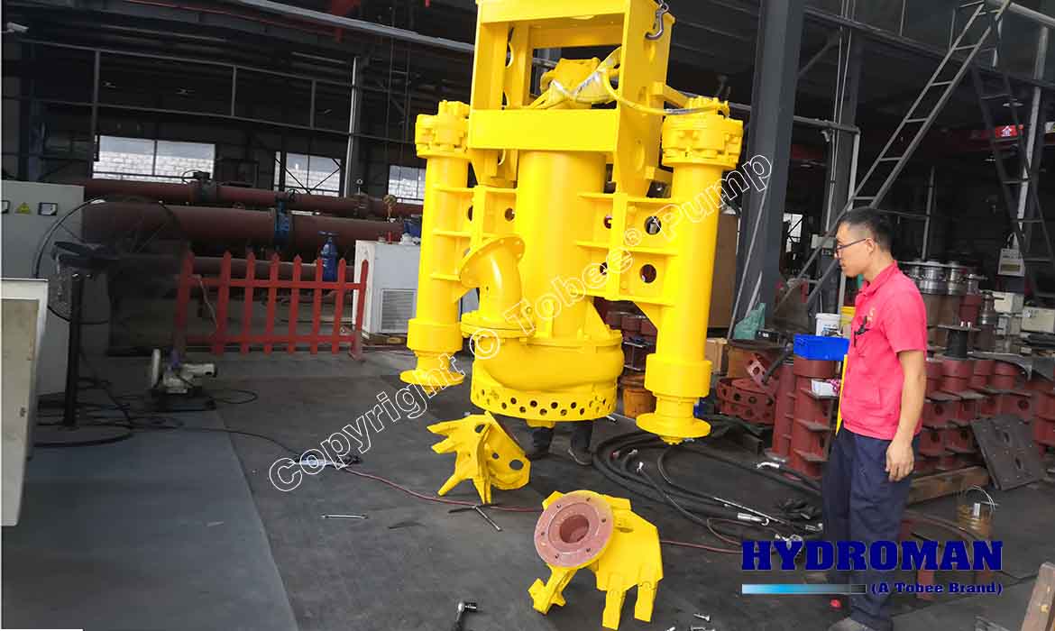 Hydraulic Excavator Submersible Pump for Mud Sand Dredging