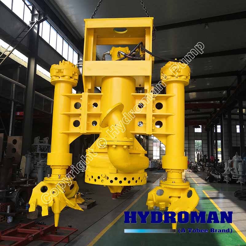 Gravel Gold River Submersible Dredging Pump with Agitators