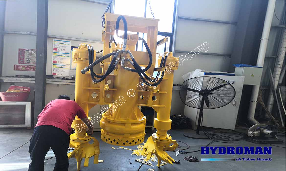 Hydraulic Excavator Submersible Pump for Mud Sand Dredging