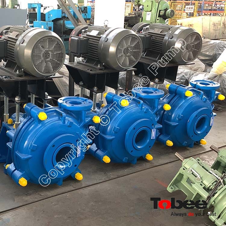 Centrifugal Sludge Slurry Pump 6x4D-AH with CV drive type