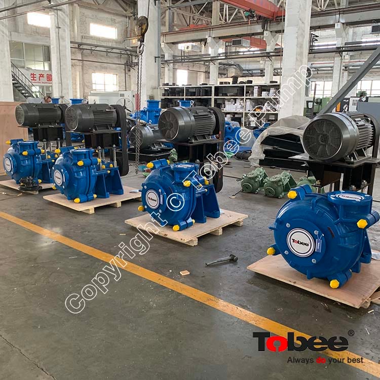 Centrifugal Sludge Slurry Pump 6x4D-AH with CV drive type