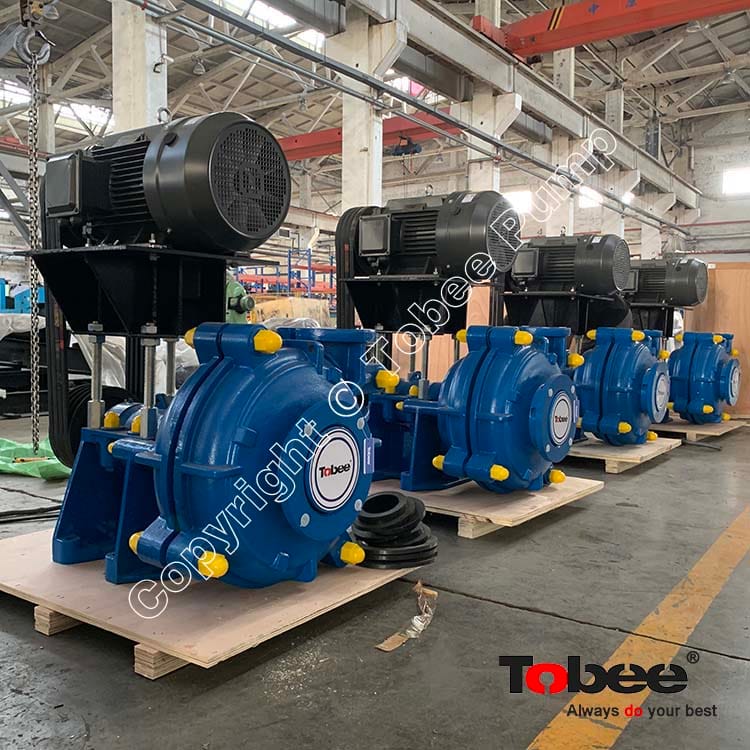 Centrifugal Sludge Slurry Pump 6x4D-AH with CV drive type