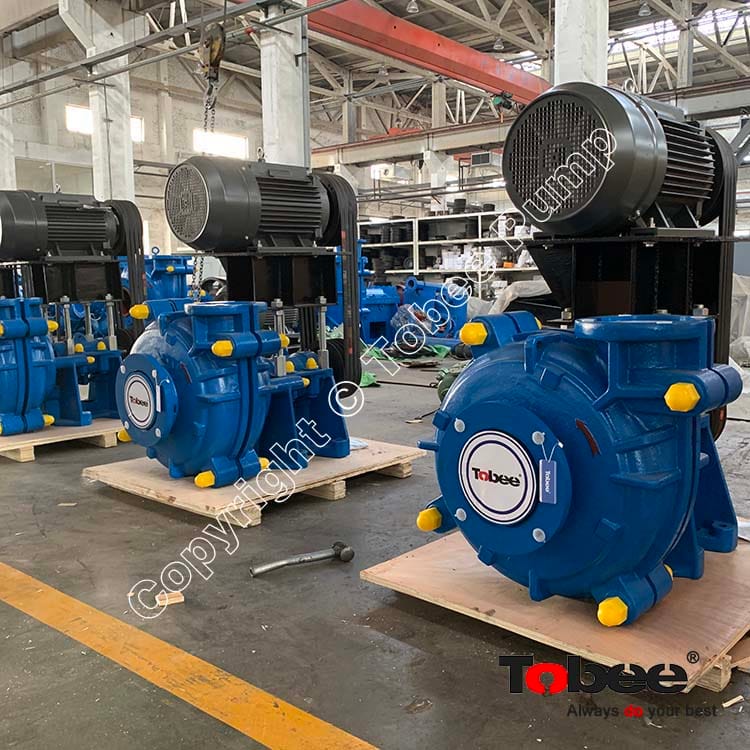 Centrifugal Sludge Slurry Pump 6x4D-AH with CV drive type