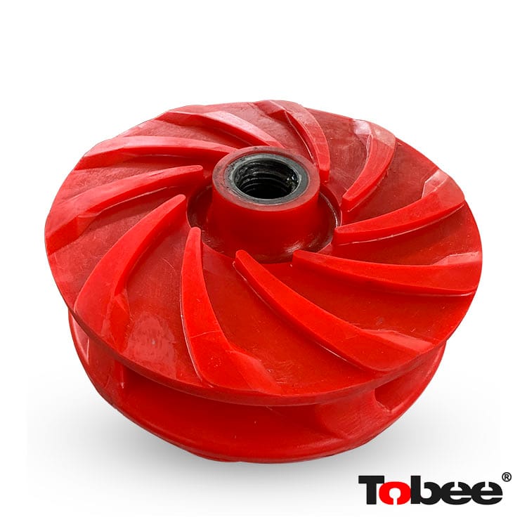 6/4E AH Slurry Pumps E4147U38 Polyurethane Impellers Spares