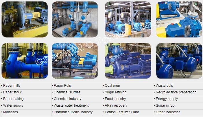 Andritz Interchangeable Centrifugal Pumps for Paper Making Plant
