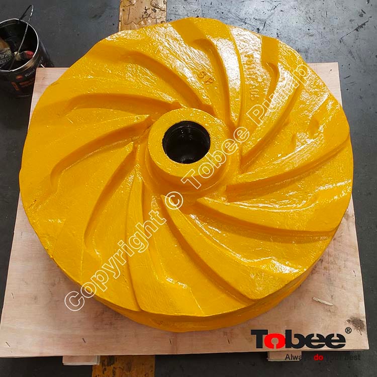 Acid area Industral Slurry pump impeller F6147A49