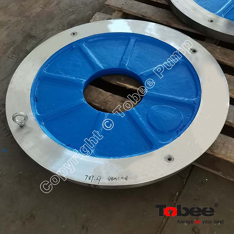 Wearing Spare Parts Frame Plate Liner Insert for 10/8G Slurry Pump