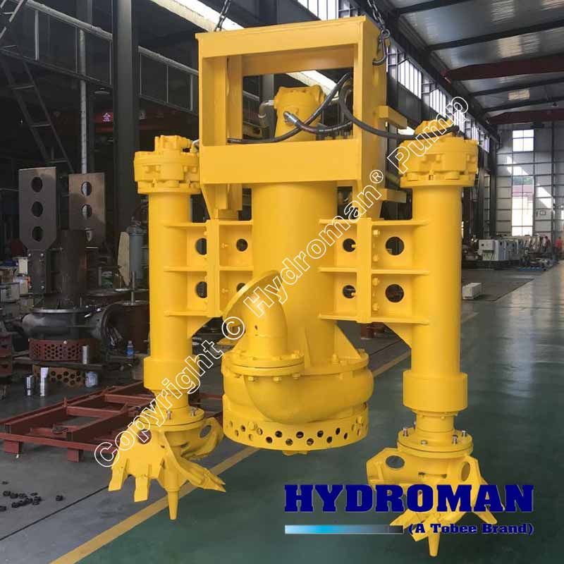 Hydraulic Submersible Slurry Pump with Side Cutter