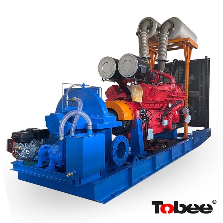 Skid Mounted Engine Driven Split Case Water Pump