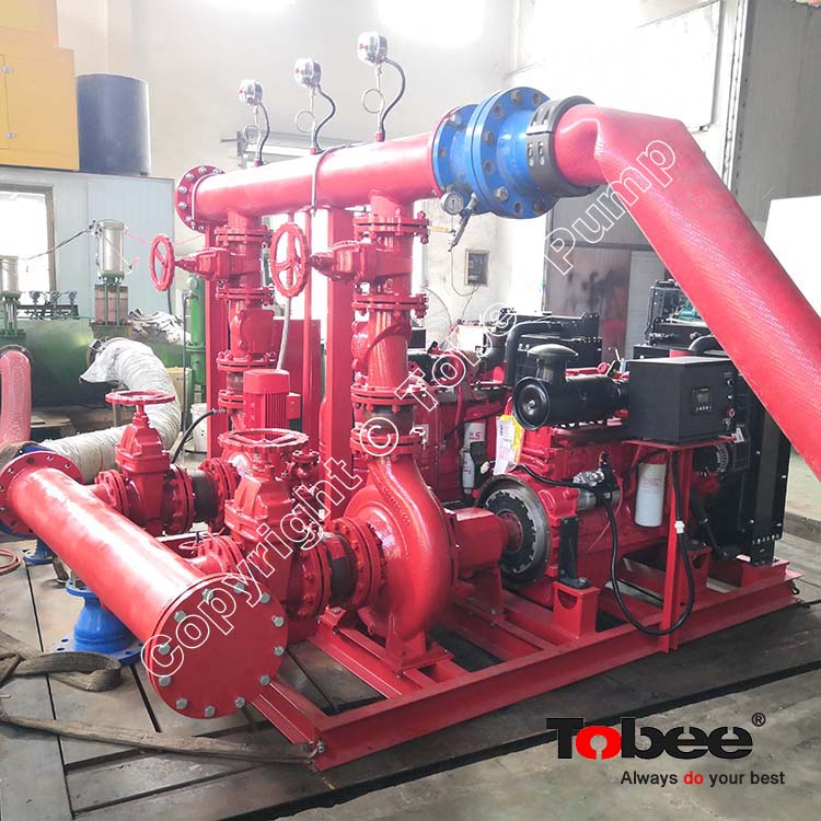 Fire Fighting Centrifugal Water Pump with Diesel Driven