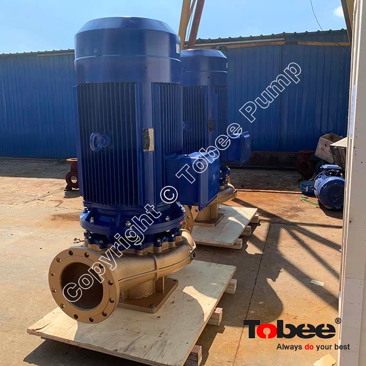 Vertical Inline Bronze Pump For Seawater Cooling