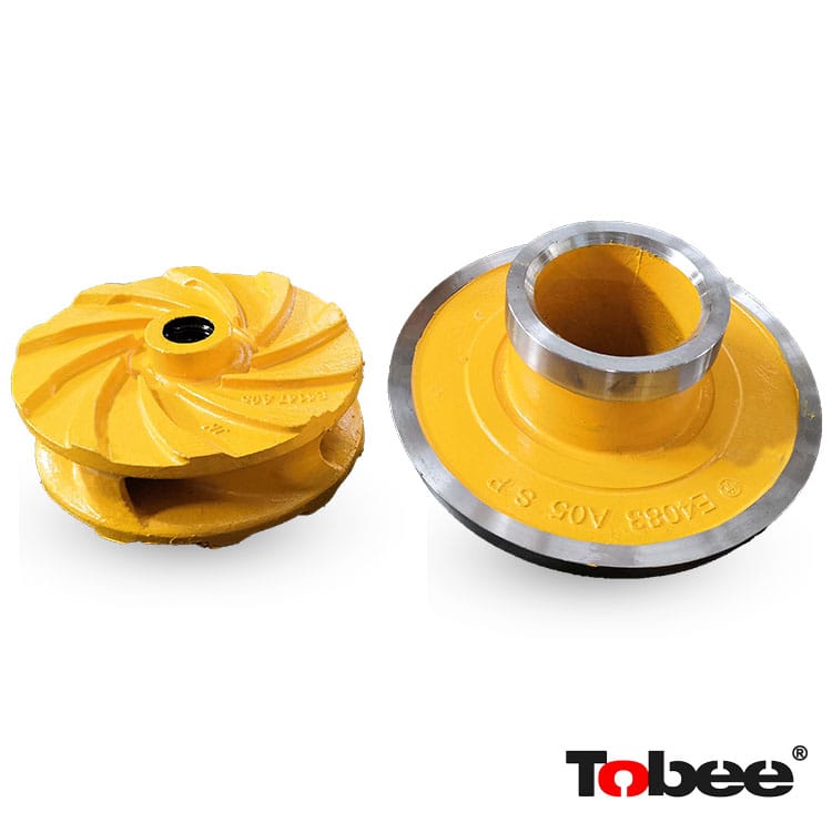 Wear Resistant Slurry Pump Parts Impeller and Throatbush