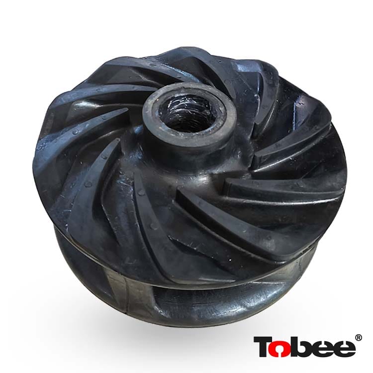 D3147R Closed Rubber Impeller for 3 inch Ash Slurry Pump