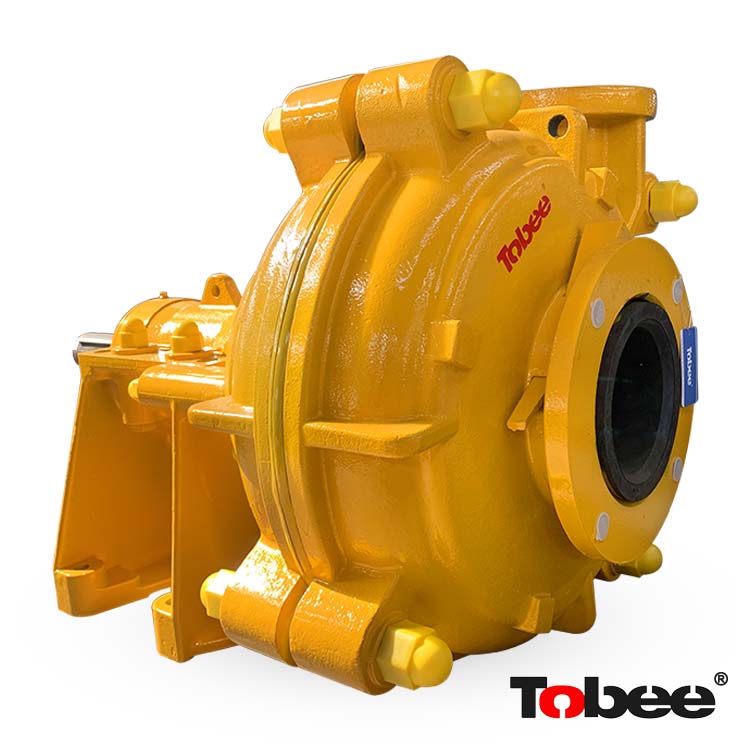6x4 D-AHR Expeller Seal Slurry Pump with A05 Impeller and R55 Liners