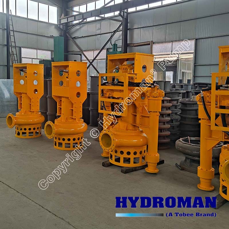 Hydraulic Operated Slurry submersible slurry pumps