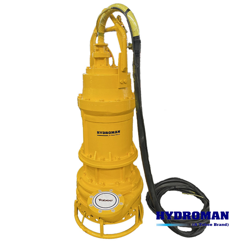 Submersible Electric Slurry Pump with High Pressure water jet ring for Waste Pond Dredging