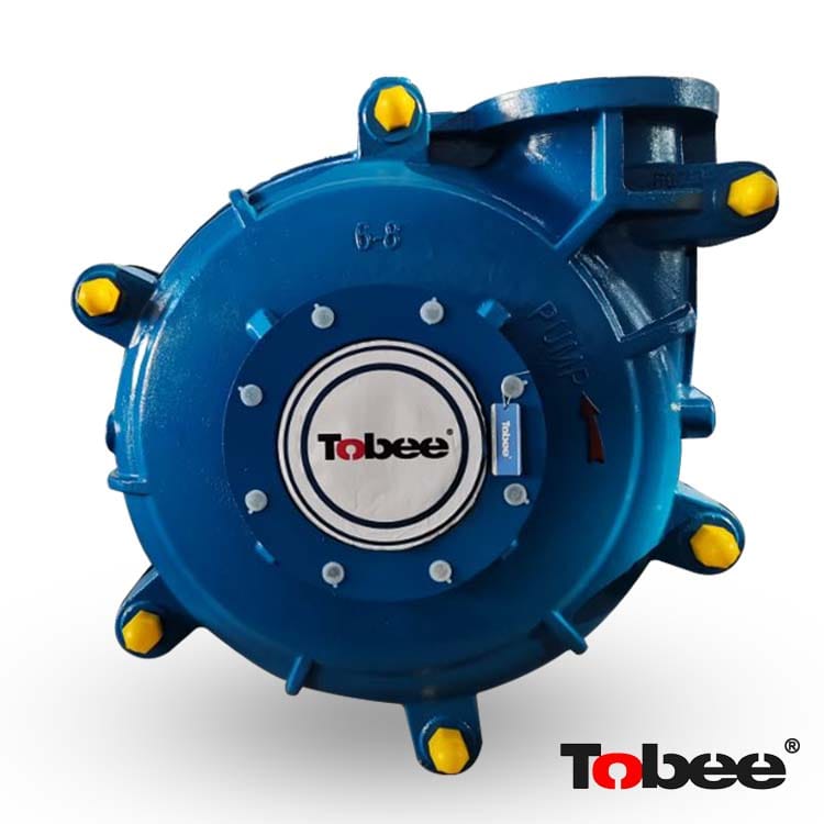 10/8 inch cast iron slurry pump for steel mill ash and slag handling