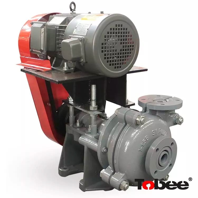 1.5/1B-AH Slurry Pump handle waste and concentrate from a flotation cell
