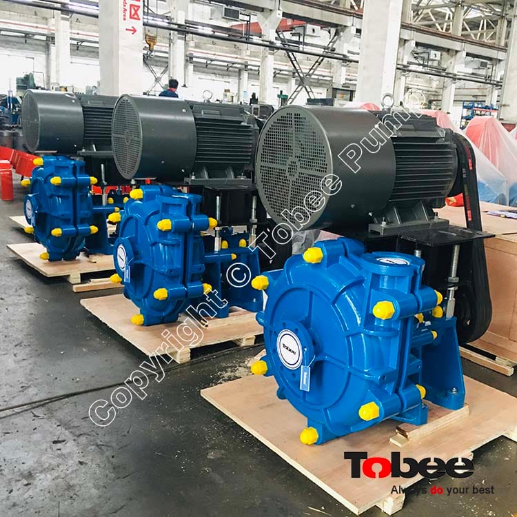 Gypsum slurry pump