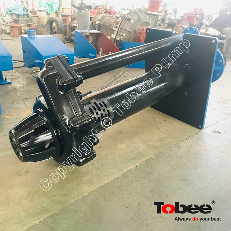 Rubber vertical slurry pump