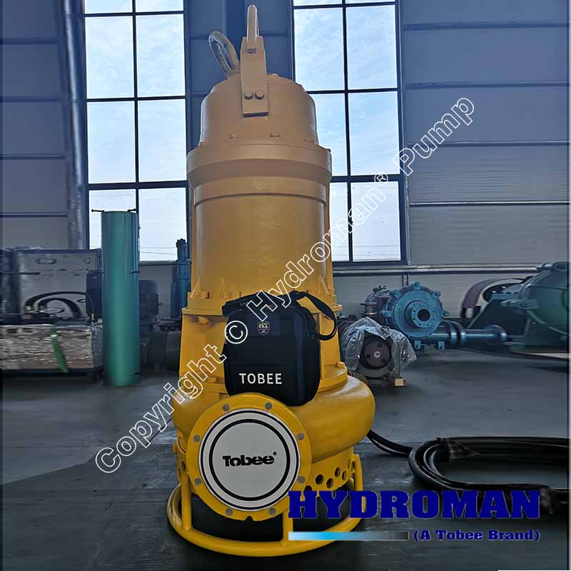 submersible pump for sand extraction