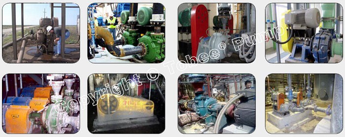 China 1.5/1 B-AHR Slurry Pump for Waste Water Treatment