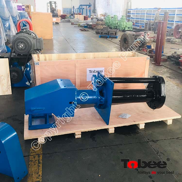 Rubber vertical slurry pump