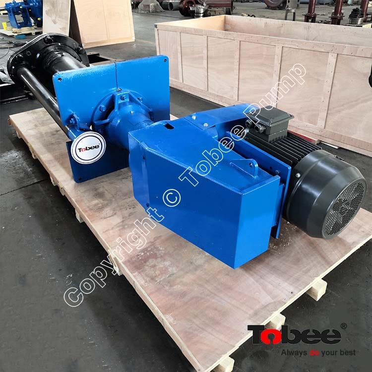 Rubber vertical slurry pump