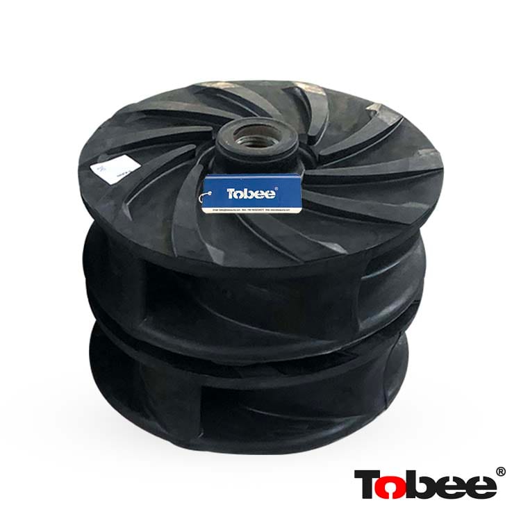 Rubber Impeller F10147R55 on 12x10E-M Slurry Pump