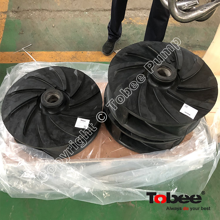 Warman wet end parts rubber impeller in stock