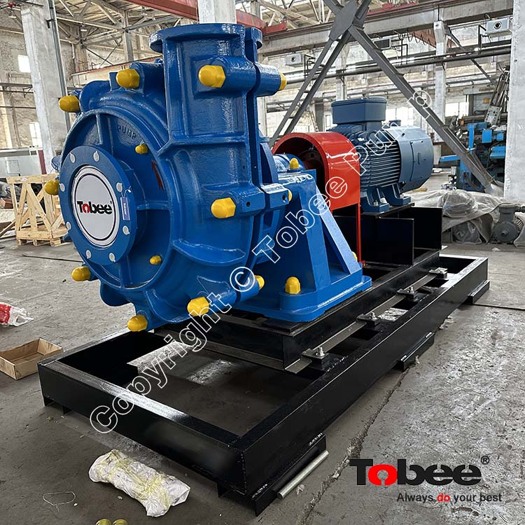 10x8ST Horizontal Rubber Lined Pump for Mineral Processing