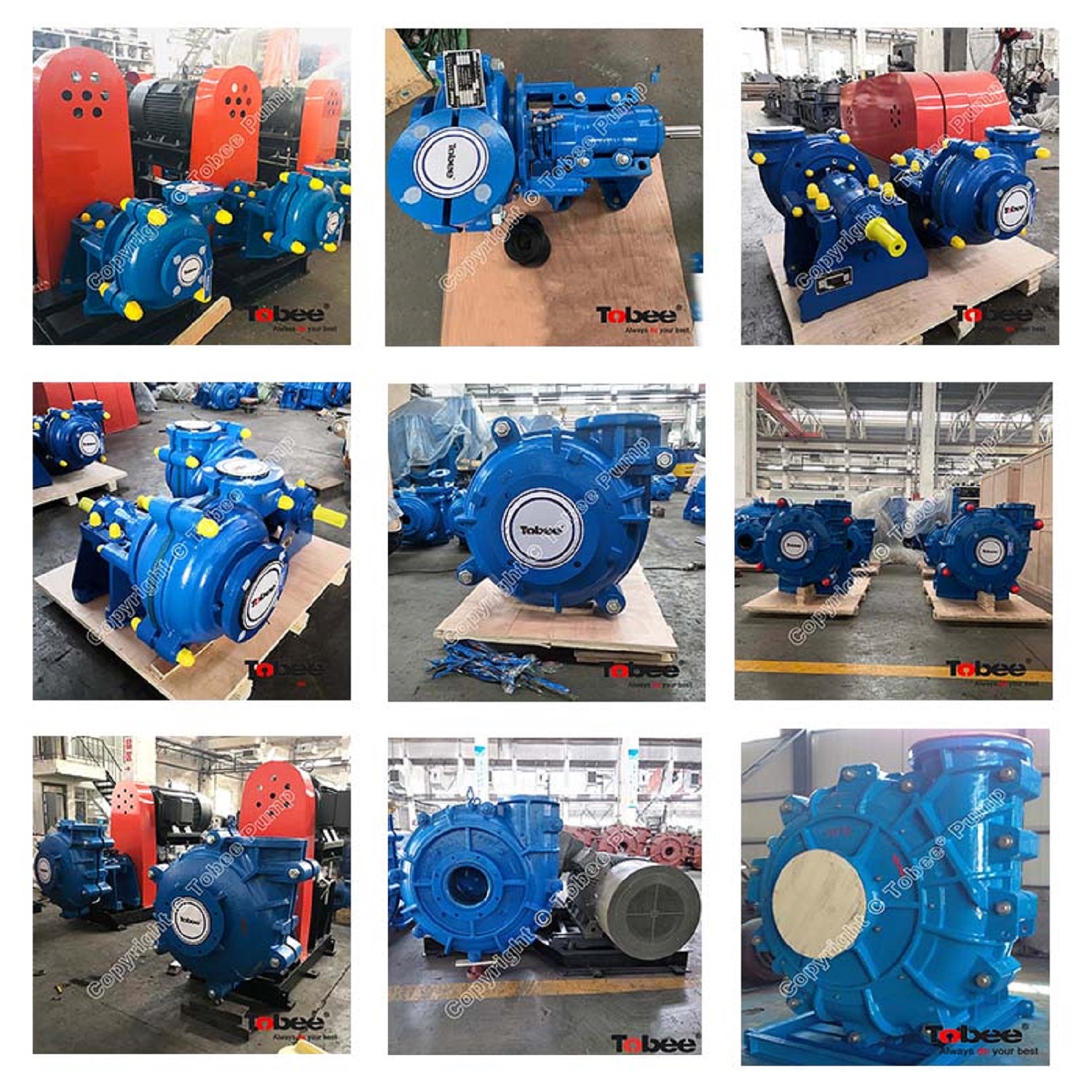 AHR10x8ST Rubber Lined Pump variable speed slurry pump