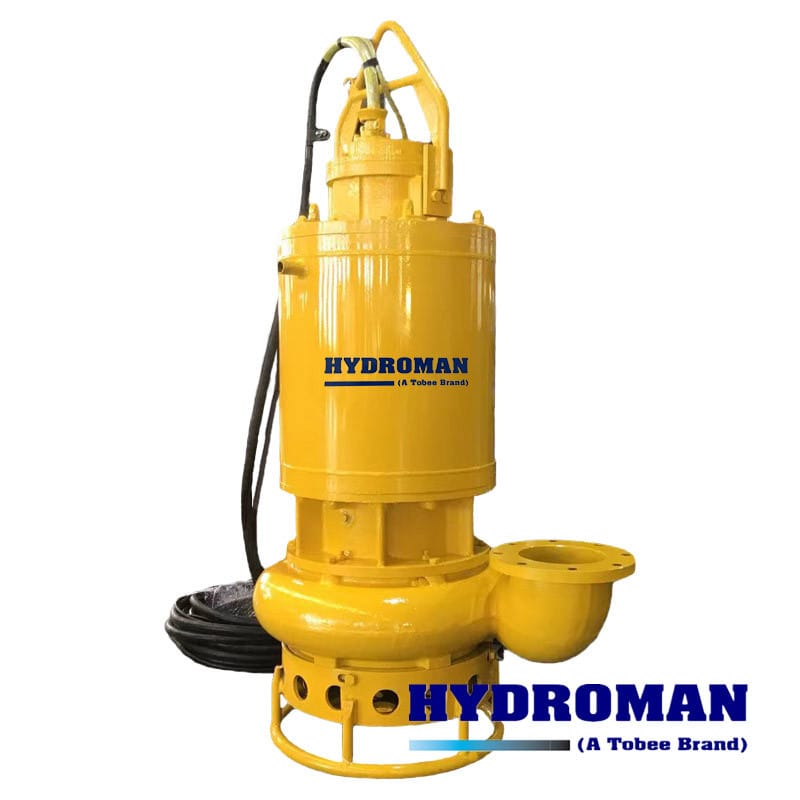 Submersible Slurry Pump with Agitator Used in Port Maintenance