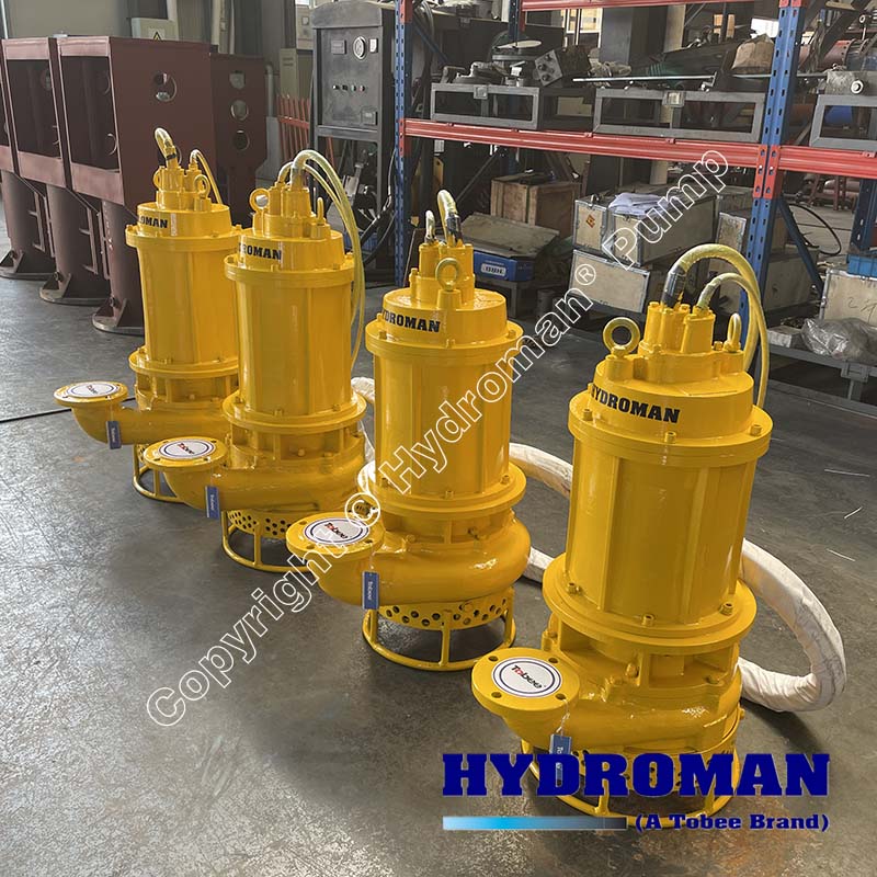 Submersible Pump for Pumping Sludge