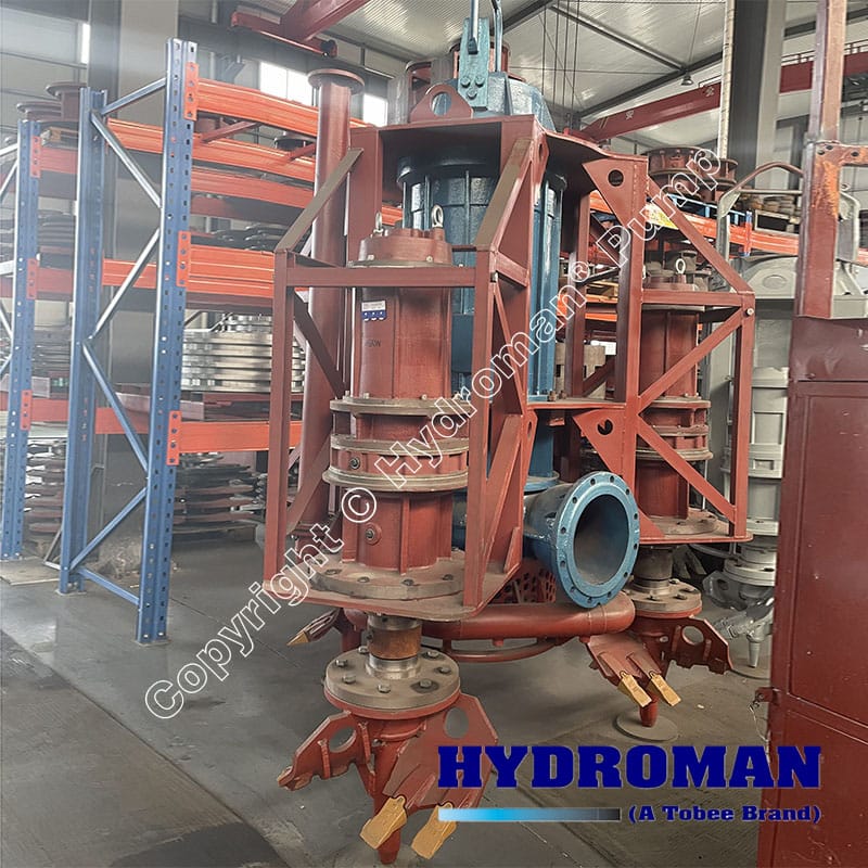 Submersible Pump with Side Cutter Head