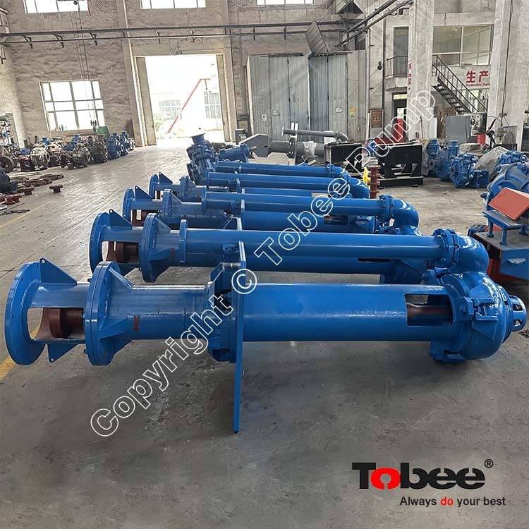 Vertical centrifugal slurry pump