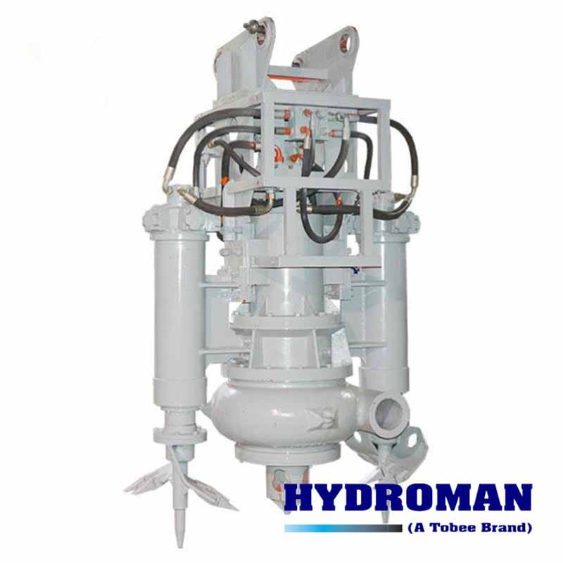Excavator Hydraulic Submersible Sea Sand Dredging Pump with Side Agitators