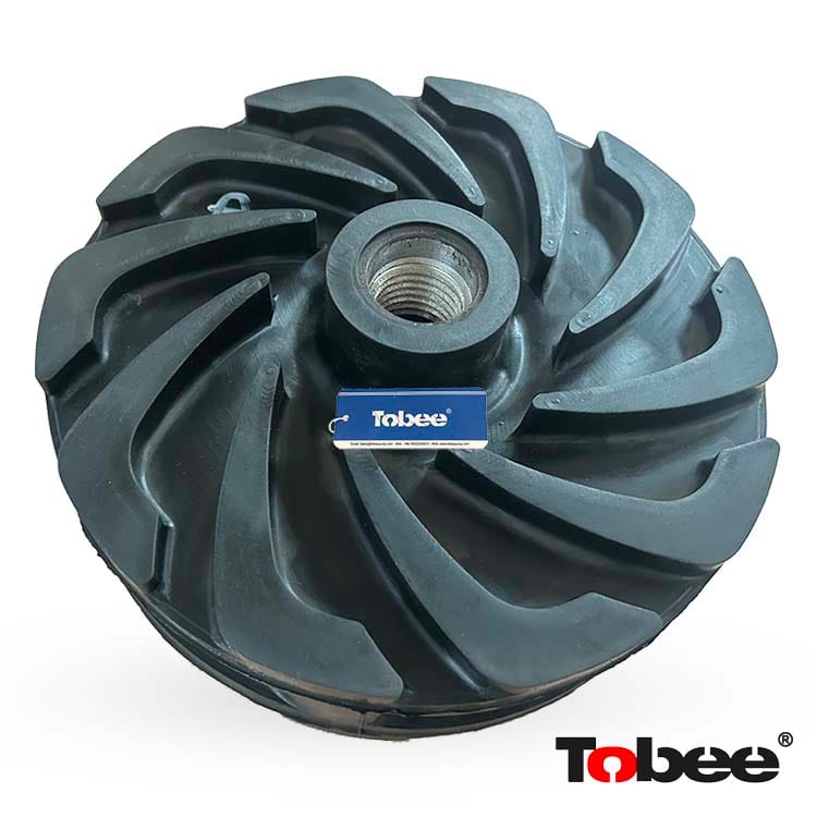 4-blades Rubber Impeller fits for 3/2CAHR Slurry Pumps