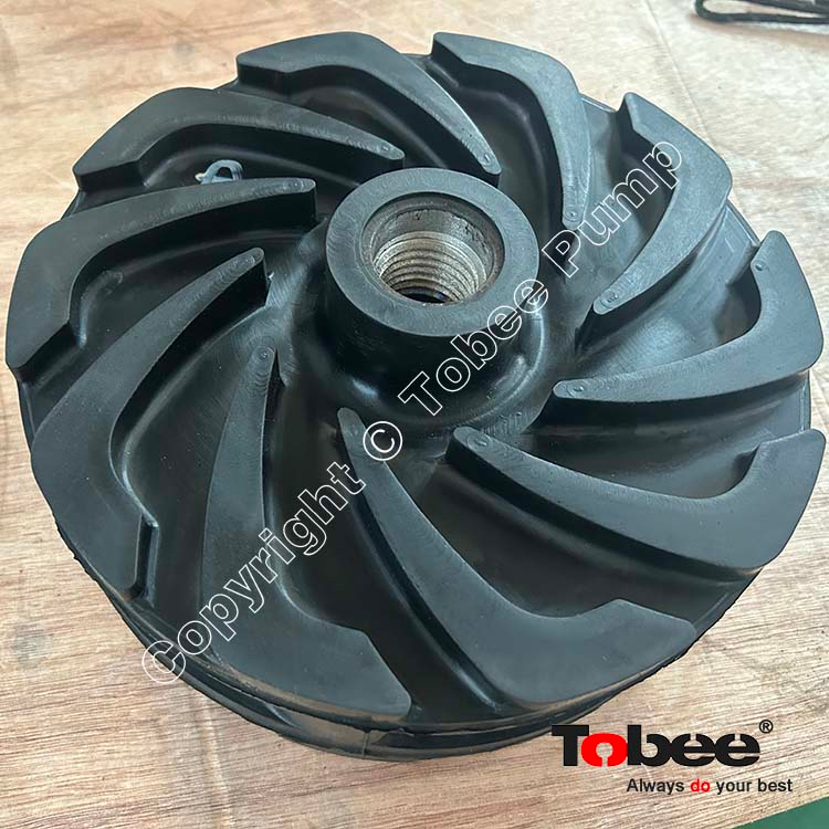 4-blades Rubber Impeller fits for 3/2CAHR Slurry Pumps