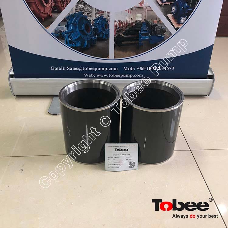 Ceramic Shaft Sleeves F075 for 8x6-AH Thickener Tailings Pump