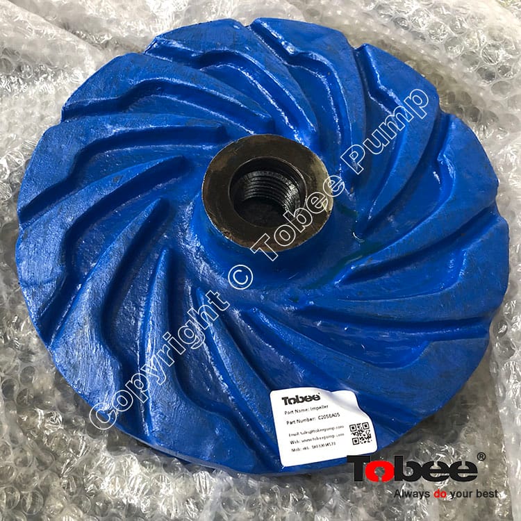 Slurry Pump Impellers For Boiler Ash Project