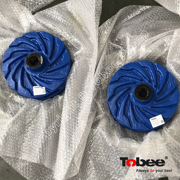 Warman 3/2 CAH Slurry Pump 6 vanes closed Impeller