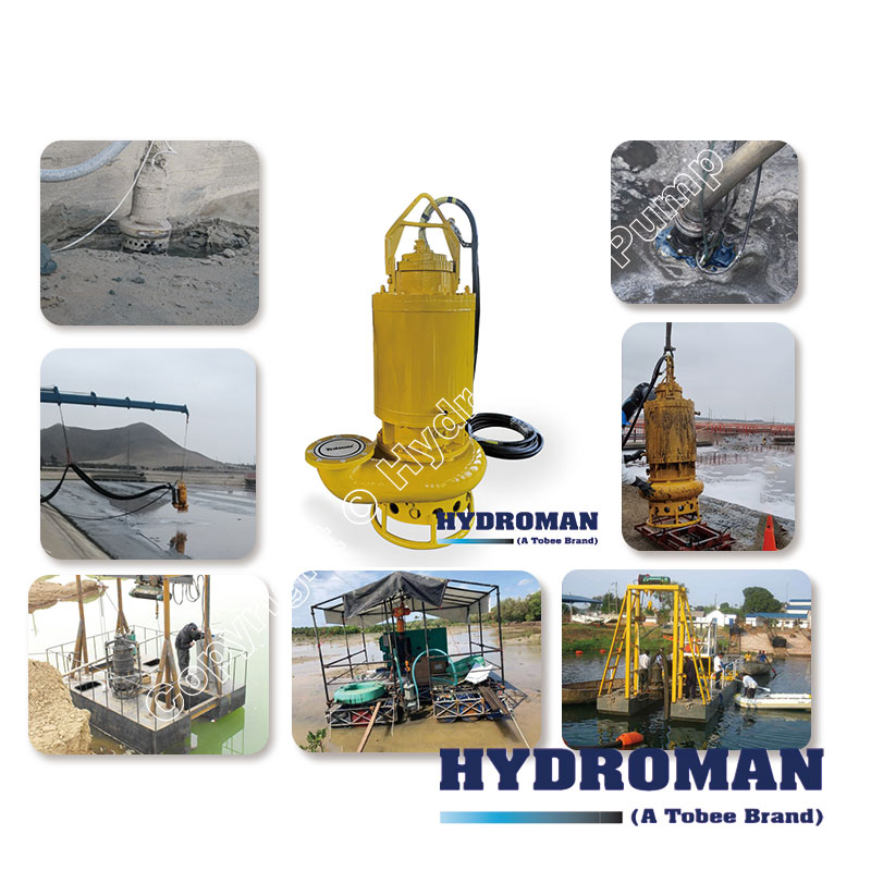Electric Submersible Dredging Sand Pump for Harbour Construction