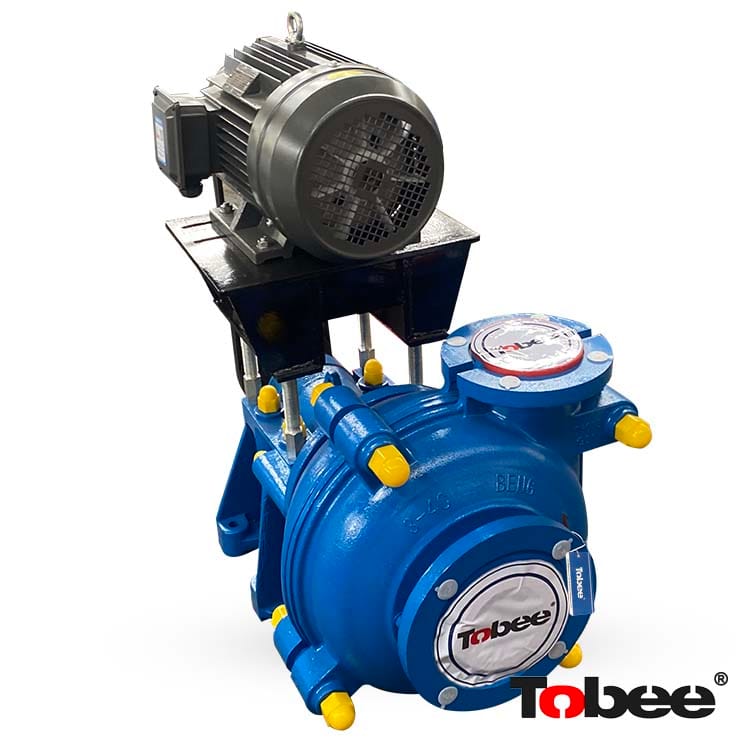 Polyurethane Horizontal Centrifugal Slurry Pump THR4x3C with CV Drive Type